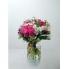 Ramo flores variadas en rosa , blanco y verde para enviar a domicilio
