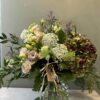 Ramo de lisianthus, amimajus, hortensias y limonium